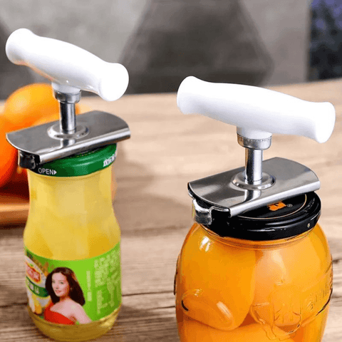 Ouvre-bocal Réglable en Acier Inoxydable, Ouvre-Bouteille, Accessoires de Cuisine.
